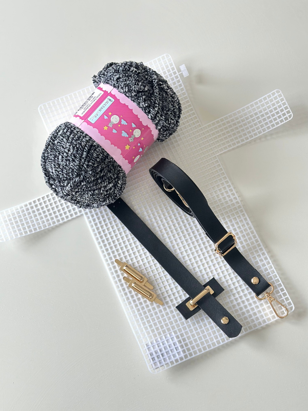 Ebruli Kadife İp Kanvas Kit