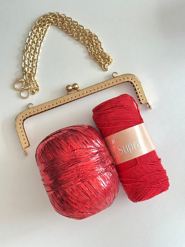 Metalik Rafya Ve Supra İpli Kit