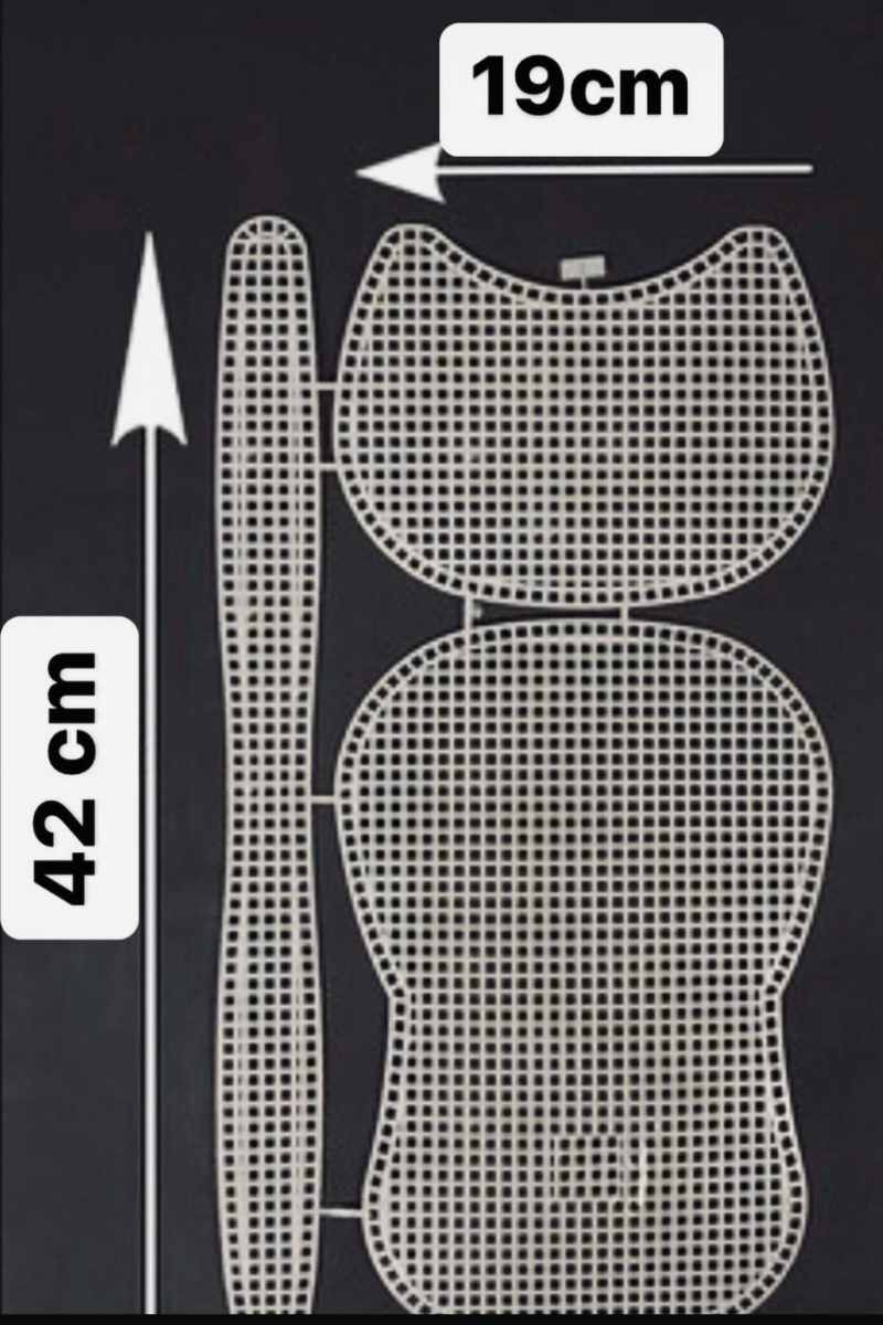 KEDİ KANVAS MODELİ 19X42