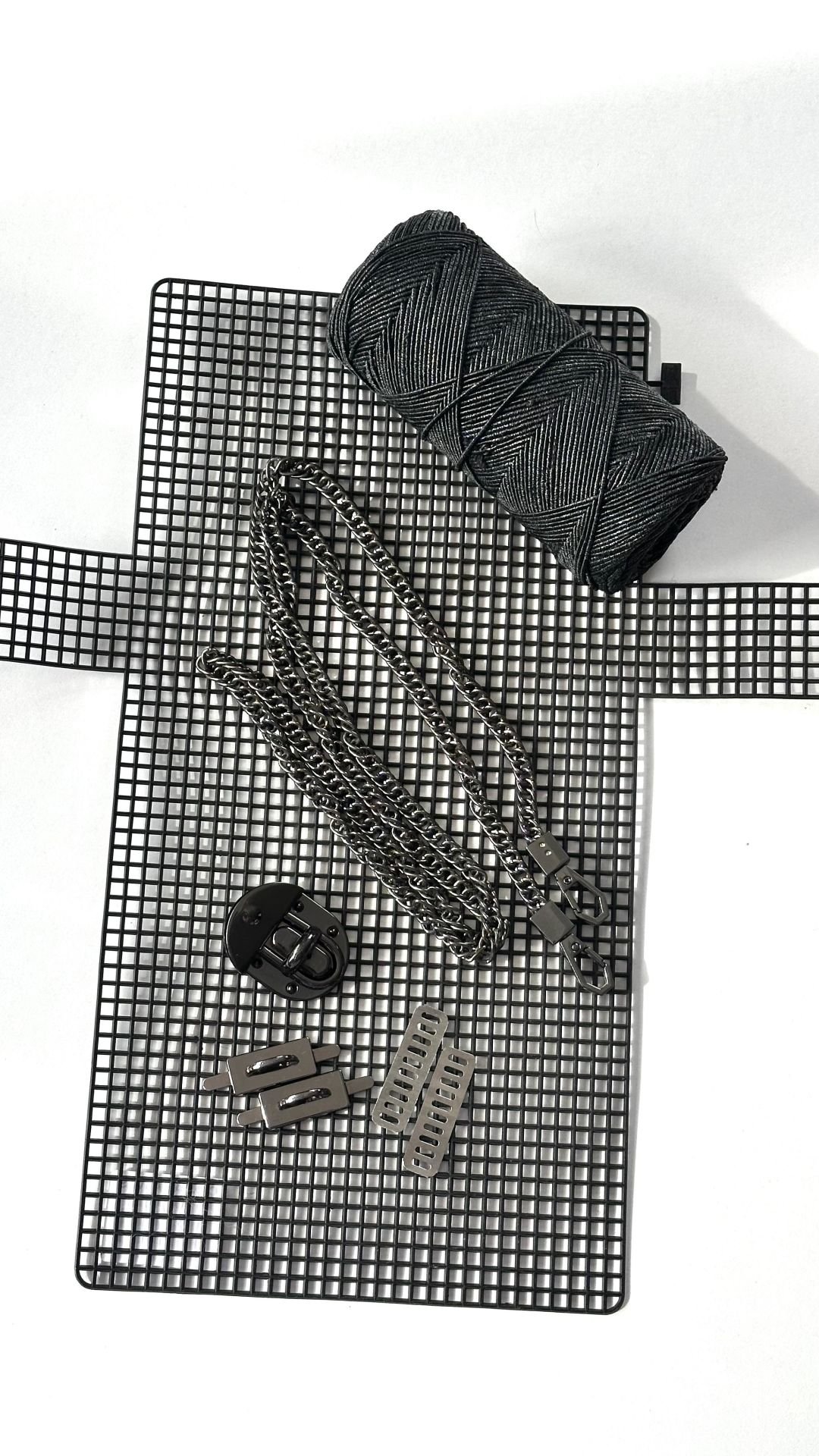Simli supralı kanvas set