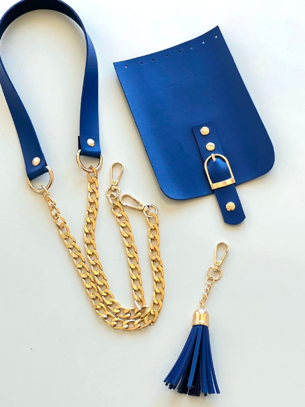 Deri Zincirli Askı Püskül Set