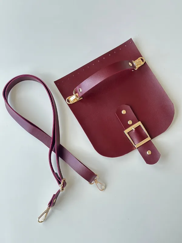 Askı Kapak Set bordo