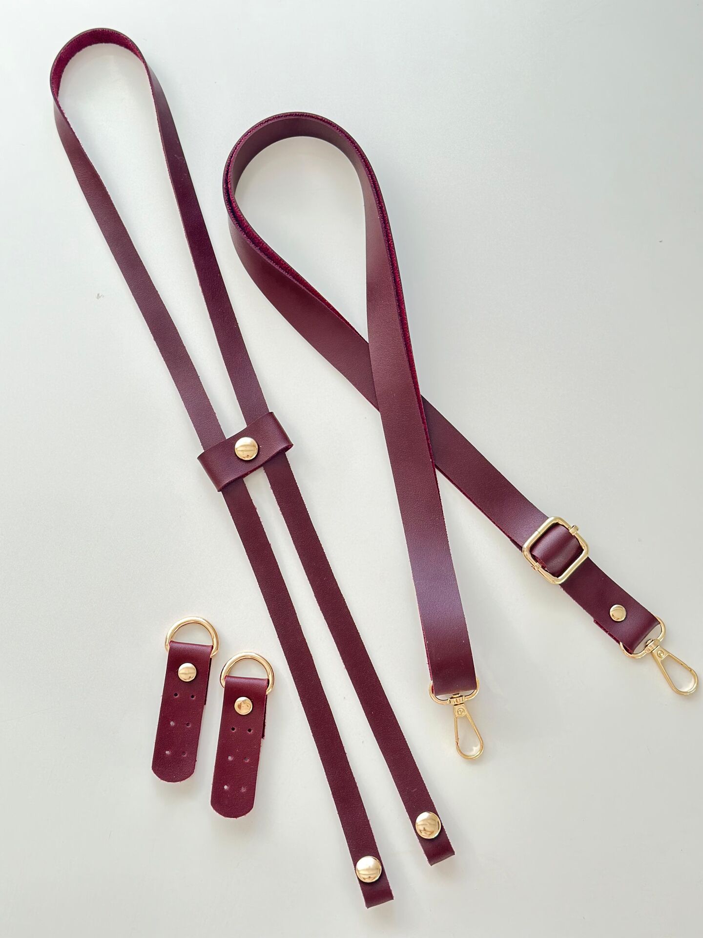 Askı Büzgü Set bordo
