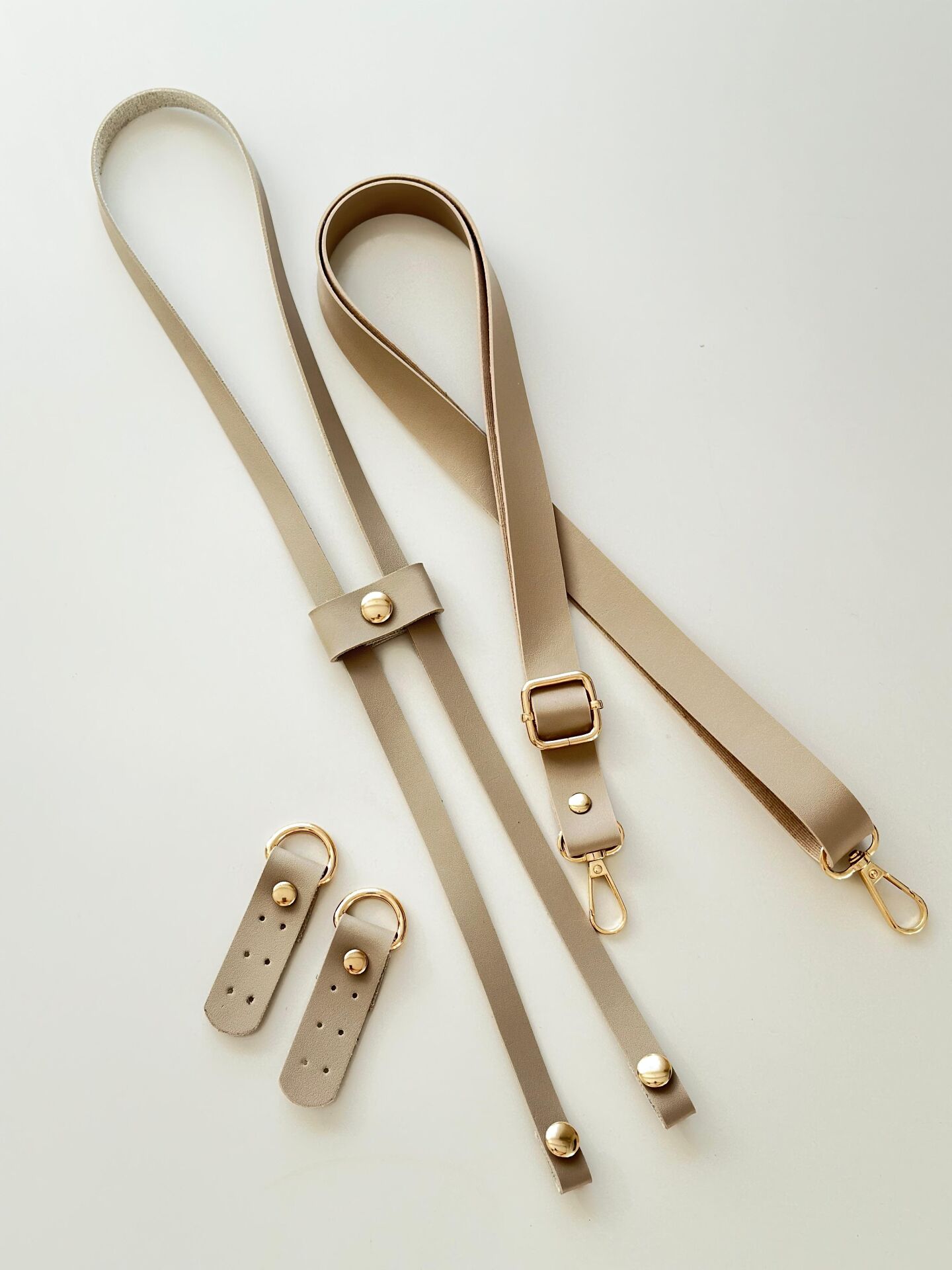 Askı Büzgü Set bej