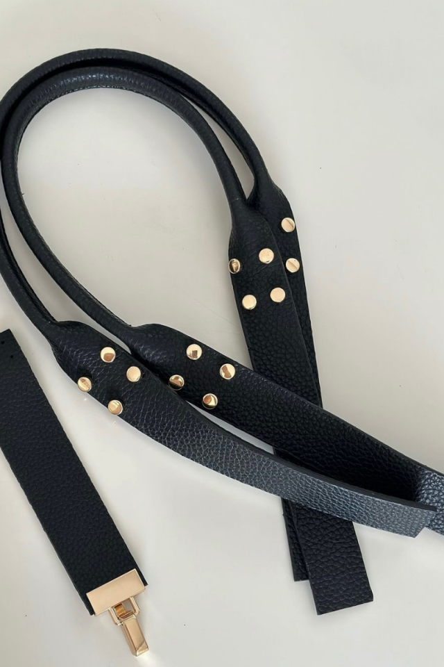 Deri Troklu Çanta Kiti