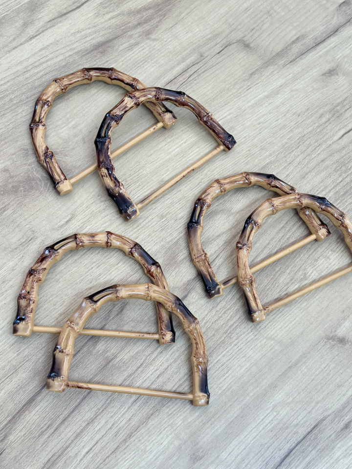 D Model Bambu Görünümlü Plastik Kulp