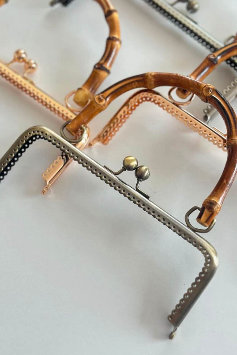 Bambu Saplı çanta Bursu Pnrçantaksesuar