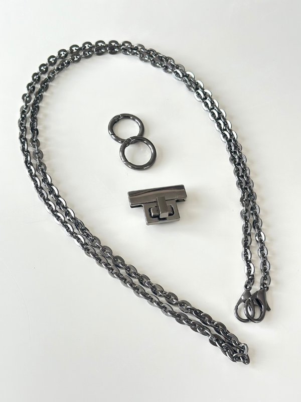 Siyah Zincir Set