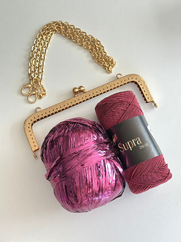 Metalik Rafya Ve Supra İpli Kit