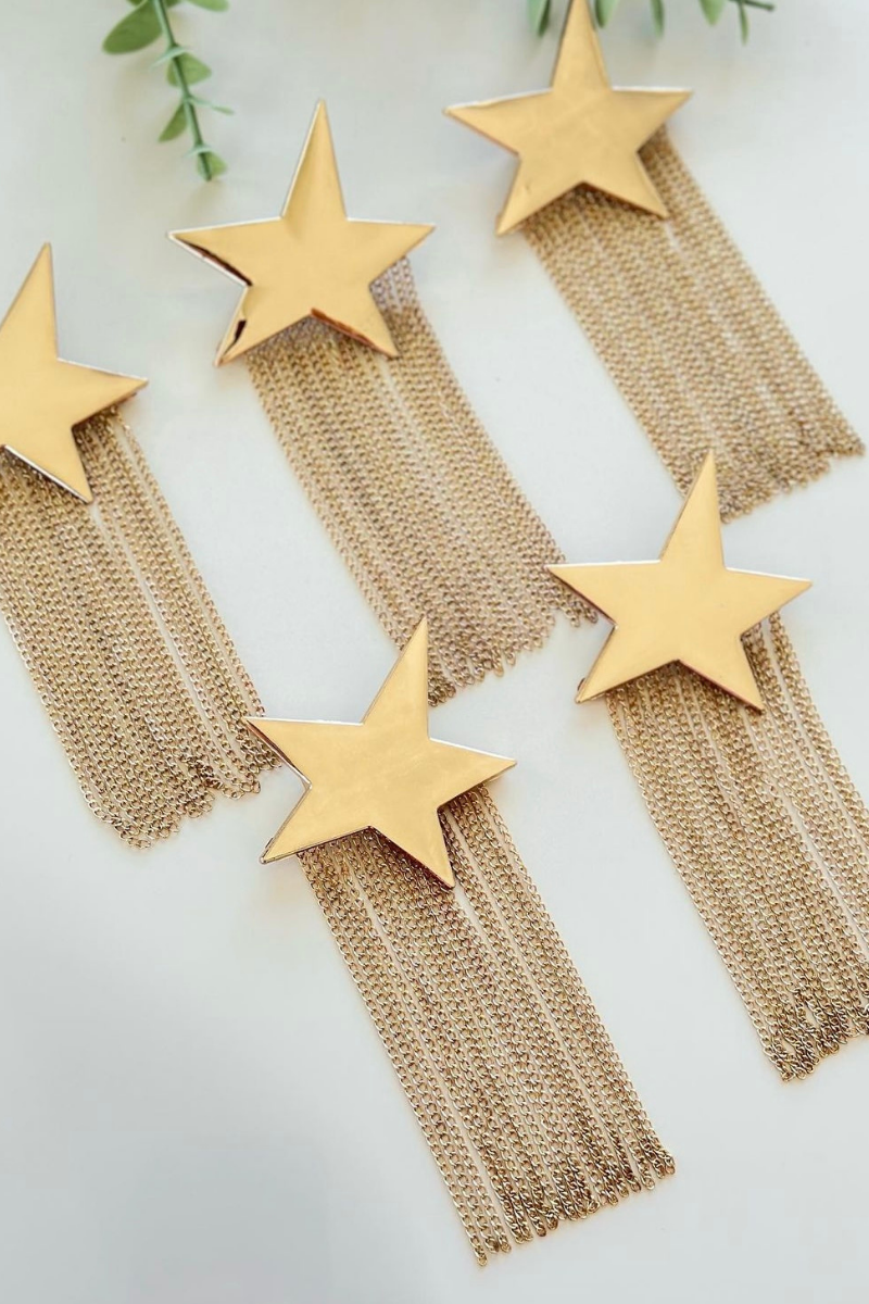 Yıldız Model Çanta Aksesuar Süsü