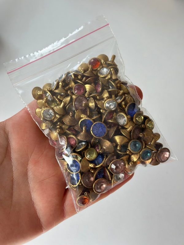 Troklu Çanta Taşları 100'lü Paket