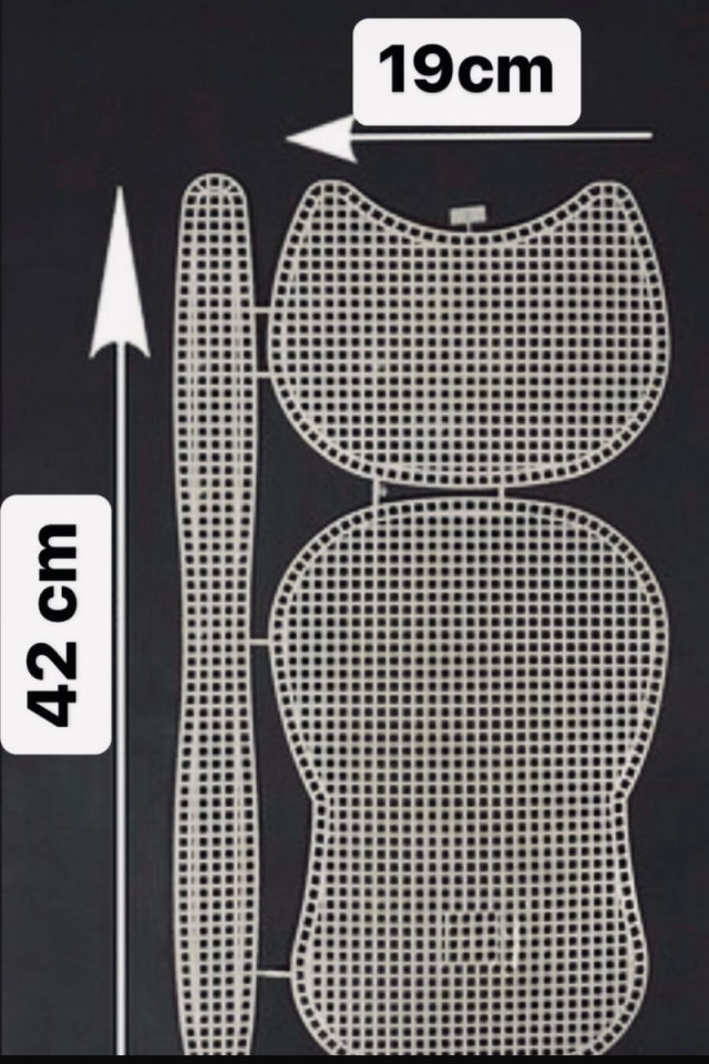 KEDİ KANVAS MODELİ 19X42
