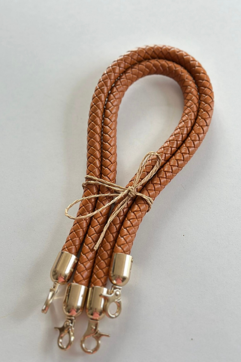 Kancalı Örgü Model Çanta Kulpu