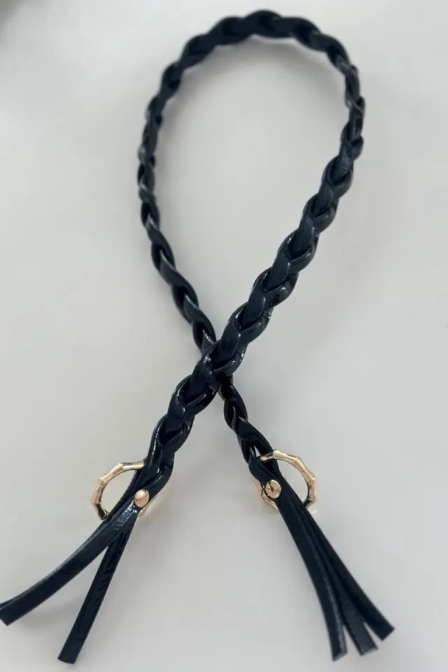Rugan Örgü Saplar (70 cm) siyah