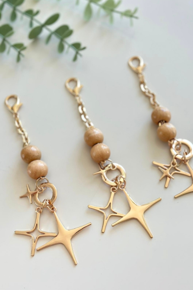 Yıldız Model Çanta Süsü