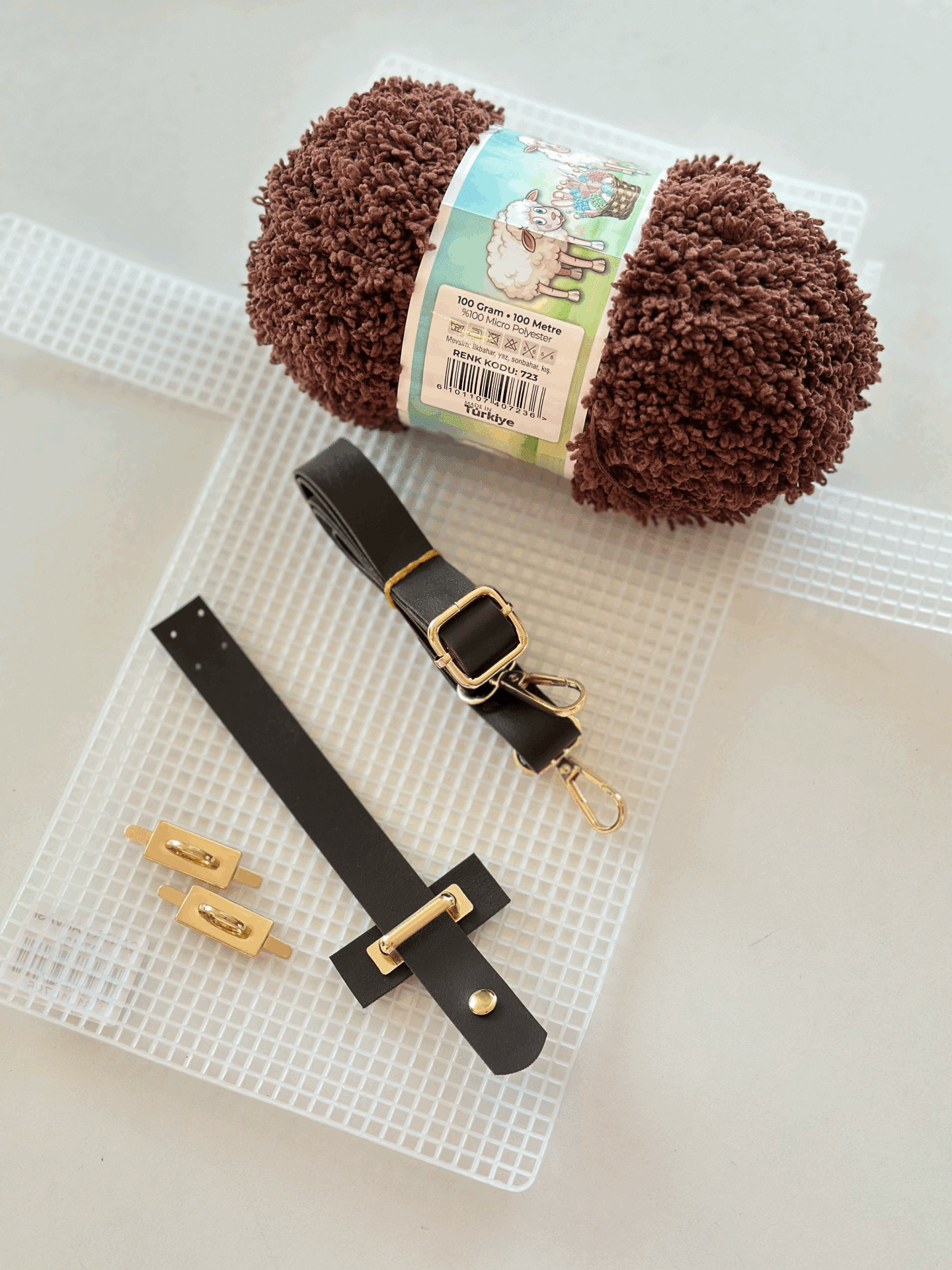 Kuzu İpli Kanvas Kit