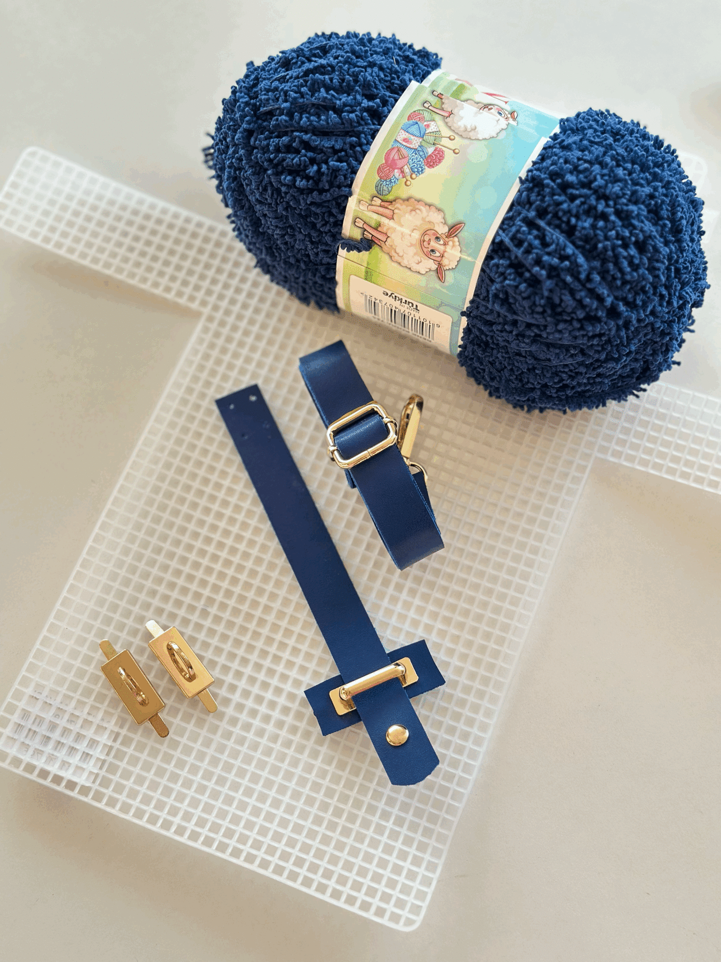 Kuzu İpli Kanvas Kit