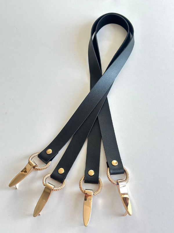 Köprülü Deri Askı