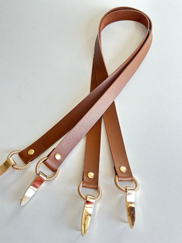 Köprülü Deri Askı