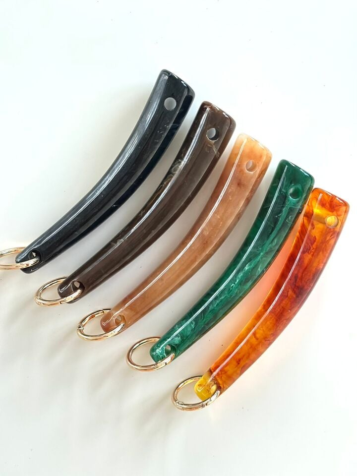 Fil Dişi Akrilik Çanta Kulpu