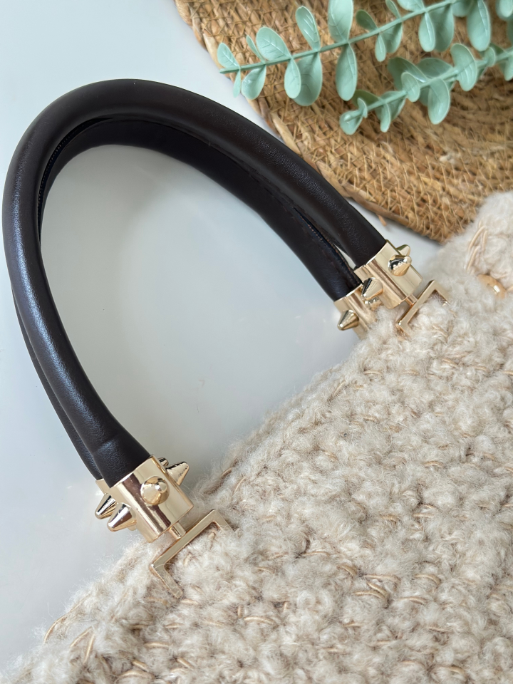 Çivi Kovanlı Çanta Kulpu