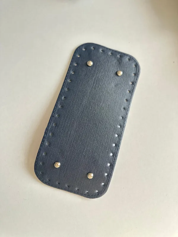Deri Çanta Tabanı. 25 cm lacivert