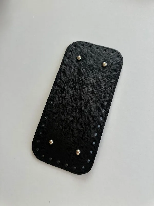 Deri Çanta Tabanı. 25 cm siyah