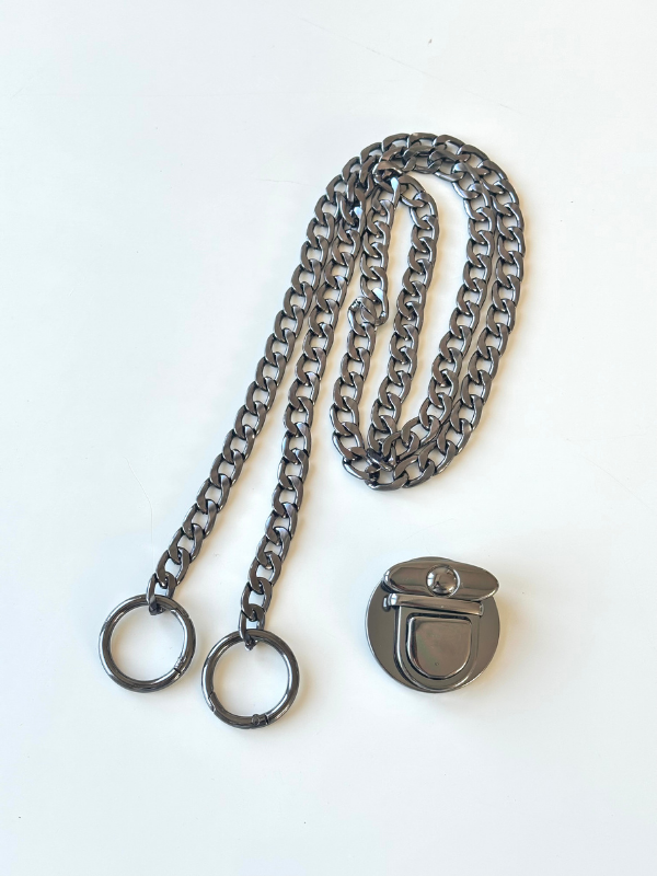 Siyah Zincir Set