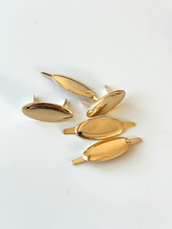 Metal Çanta Etiketi (5'li paket)