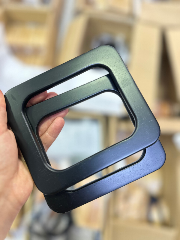 Masif Ahşaf Çanta Kulpu