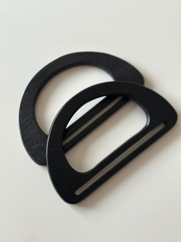 D Model Ahşap Çanta Kulpu