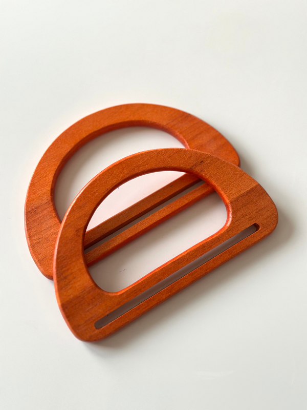 D Model Ahşap Çanta Kulpu