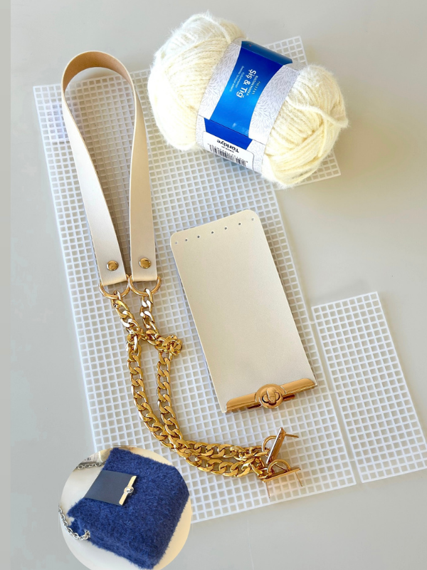Peluş İp Kanvas Set
