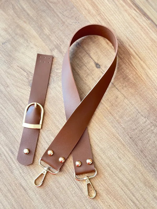 Askı Kemer Çanta Set taba