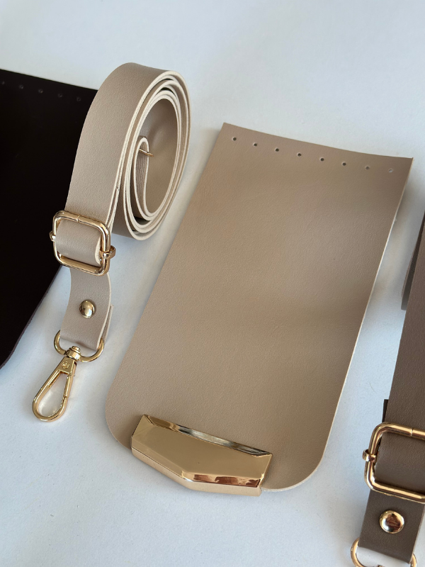 Mıktanıslı Askı Kapak Set bej