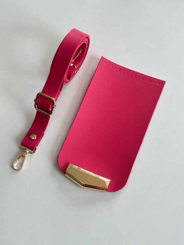 Mıktanıslı Askı Kapak Set pembe