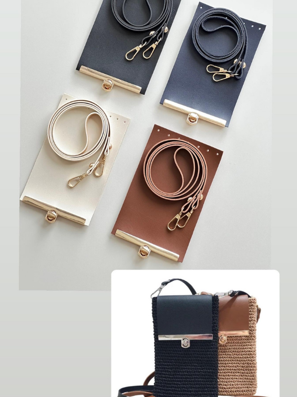 Deri Askı Kapak Set